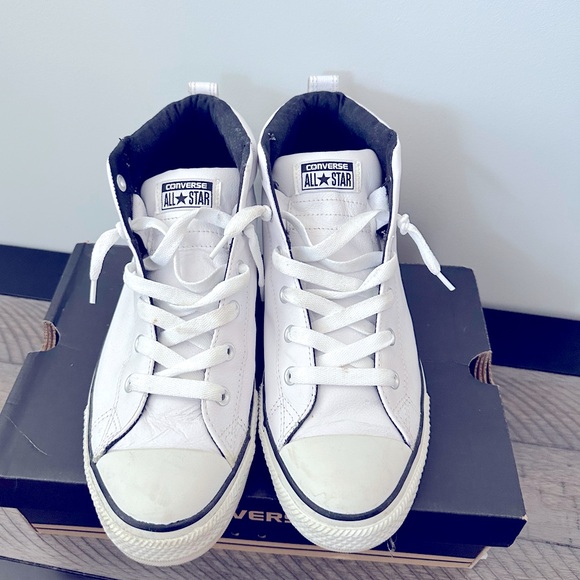 Converse all leather men’s size 11 - Picture 6 of 6